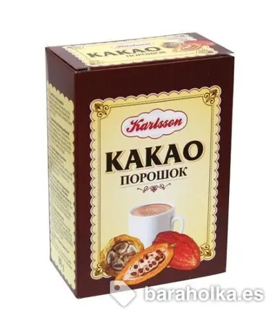 Какао-порошок обезжиренный Karlson, 80 г