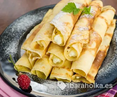 Блинчики с творожной начинкой, 500 г — цех ручной работы