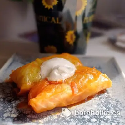Голубцы с мясом и рисом