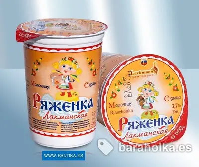 Ряженка 3,7%, 500 мл