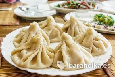 Хинкали с курицей и говядиной, 800 г — цех ручной работы