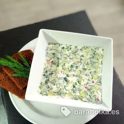 Окрошка на кефире