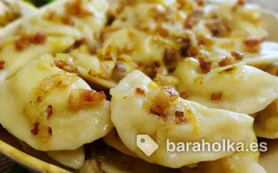 Вареники с картошкой, 800 г — цех ручной работы